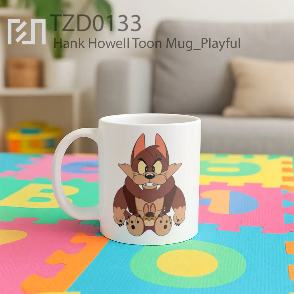 Hank Howell Toon Mug - All-side / Desain