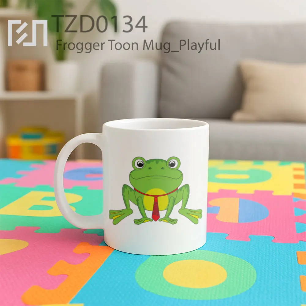 Frogger Toon Mug - All-side / Desain