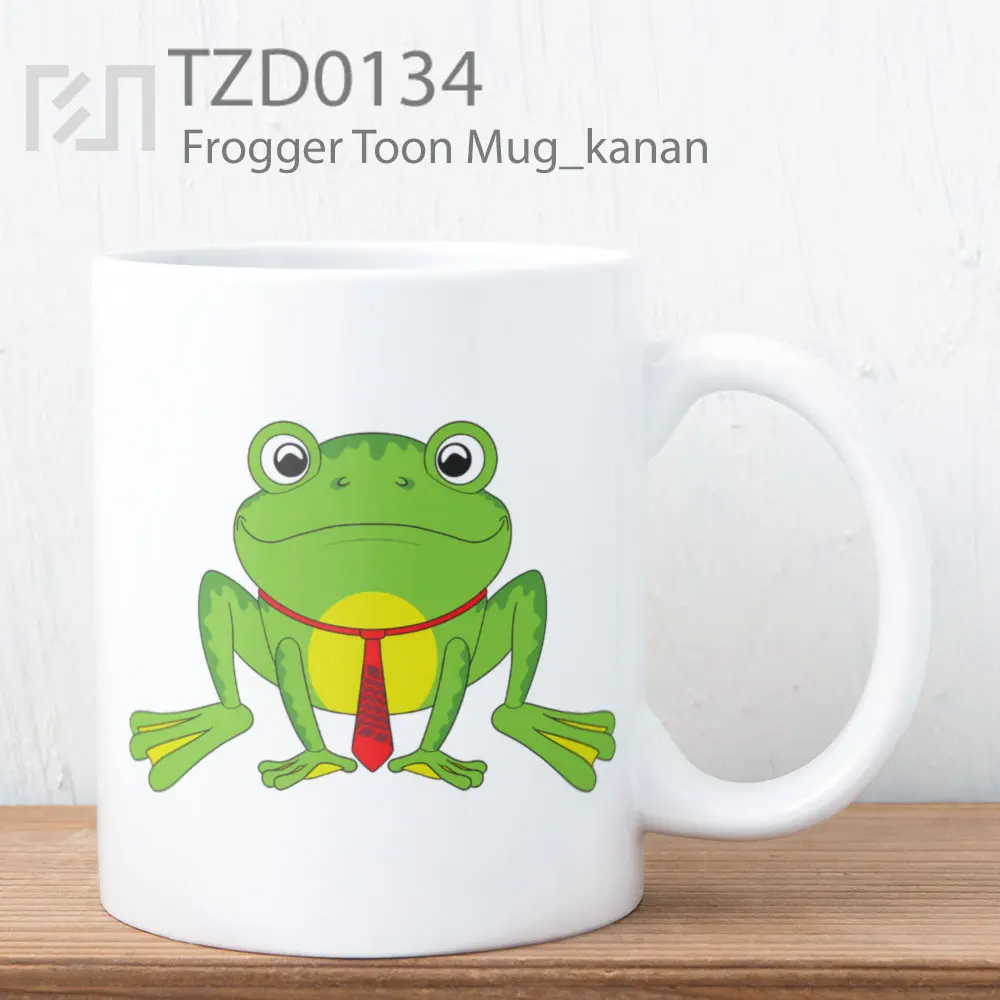 Frogger Toon Mug