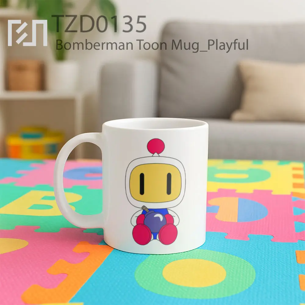 Bomberman Toon Mug - All-side / Desain