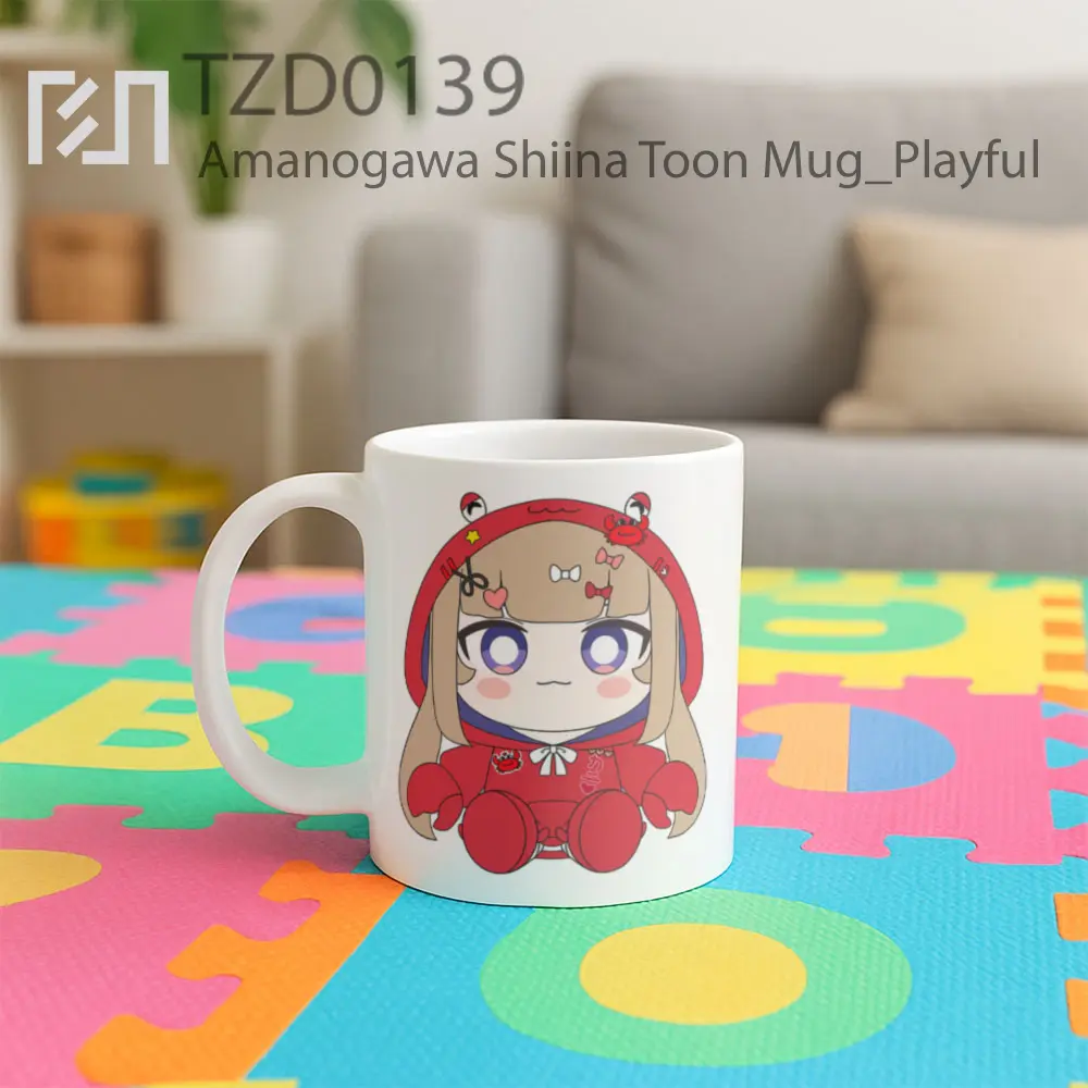 Amanogawa Shiina Toon Mug - All-side / Desain