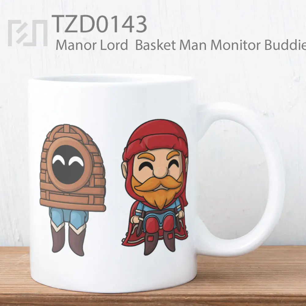 Manor Lord  Basket Man Monitor Buddiez Mug