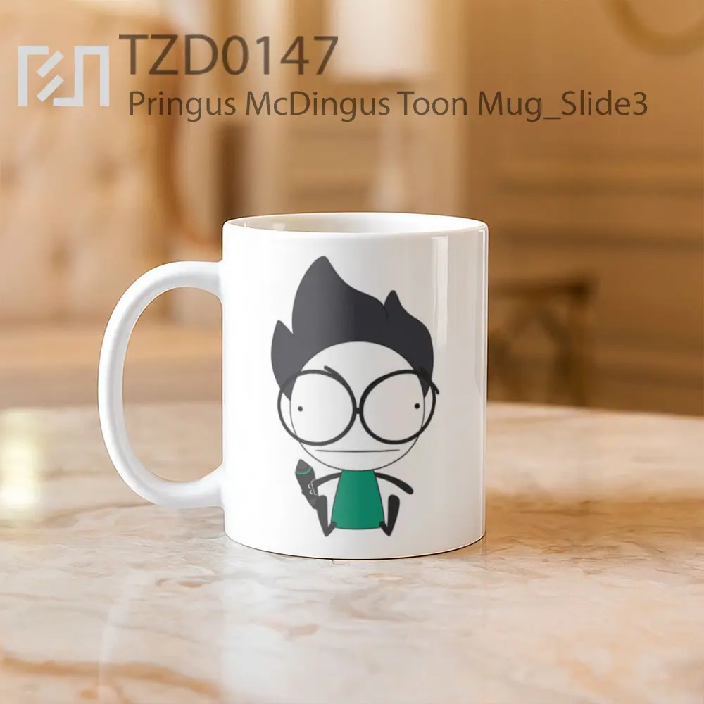 Pringus McDingus Toon Mug - All-side / Desain