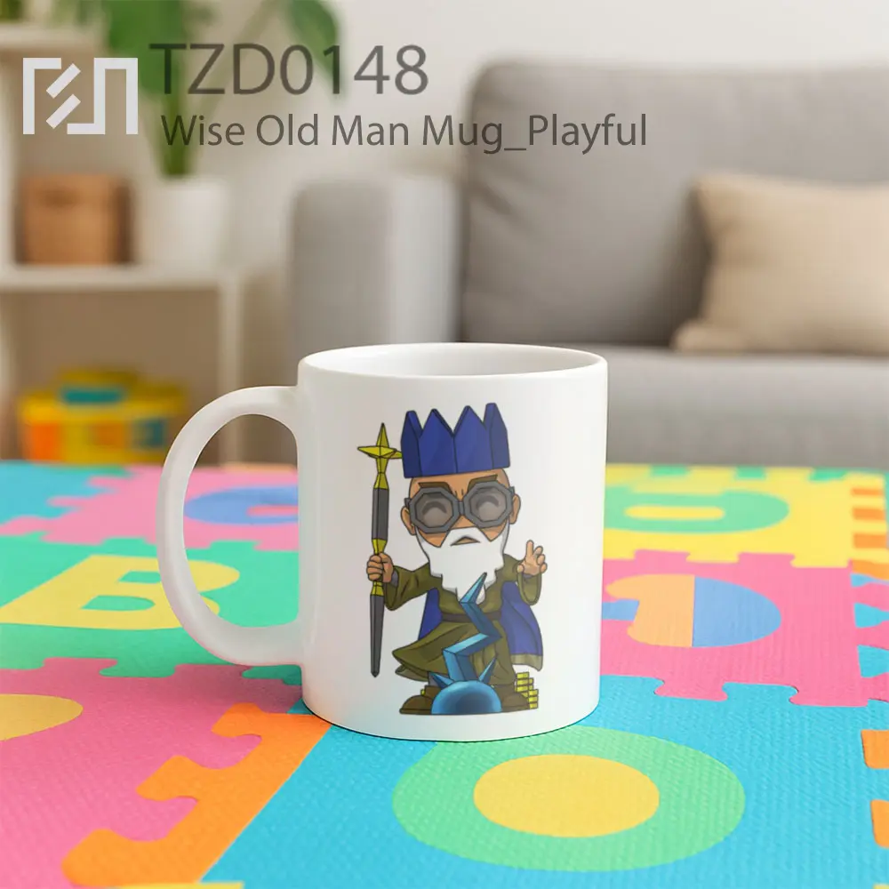 Wise Old Man Mug - All-side / Desain