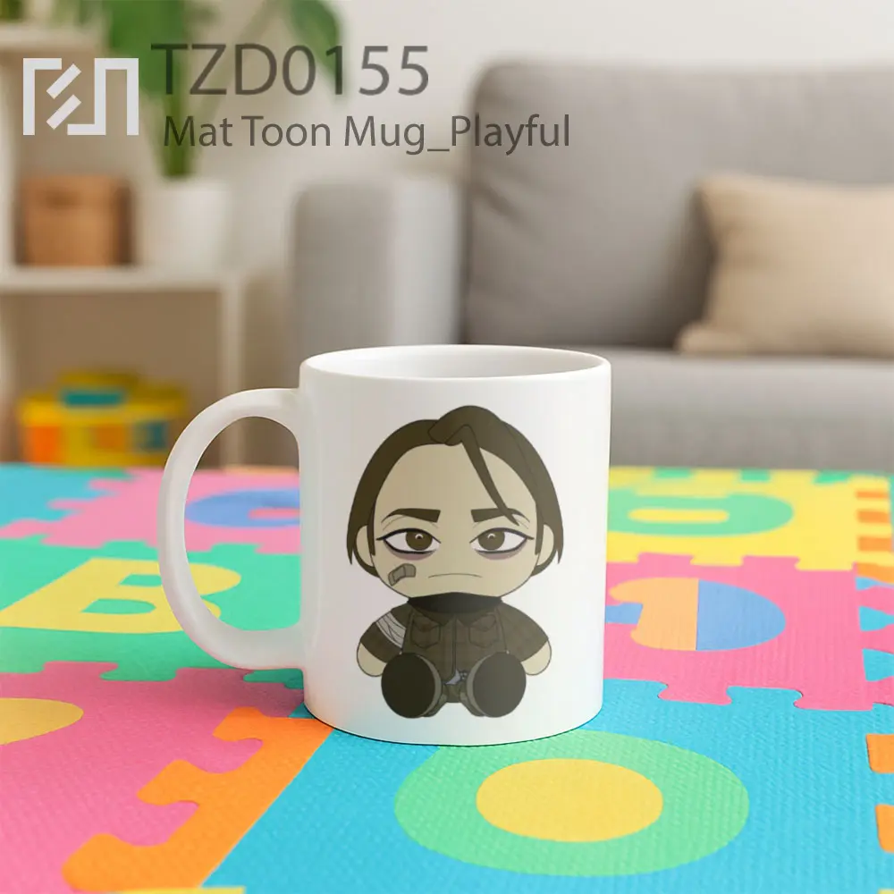 Mat Toon Mug - All-side / Desain