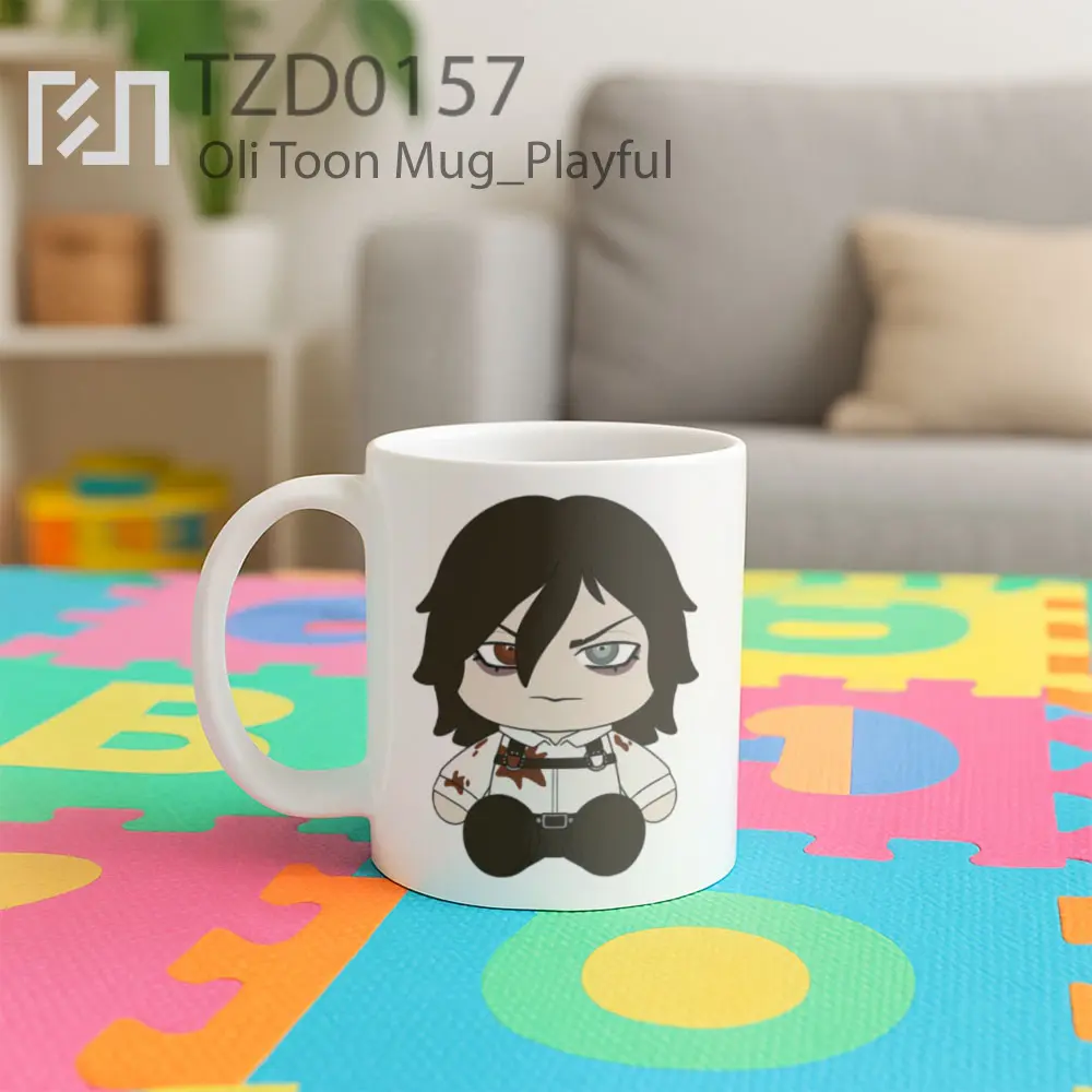 Oli Toon Mug - All-side / Desain