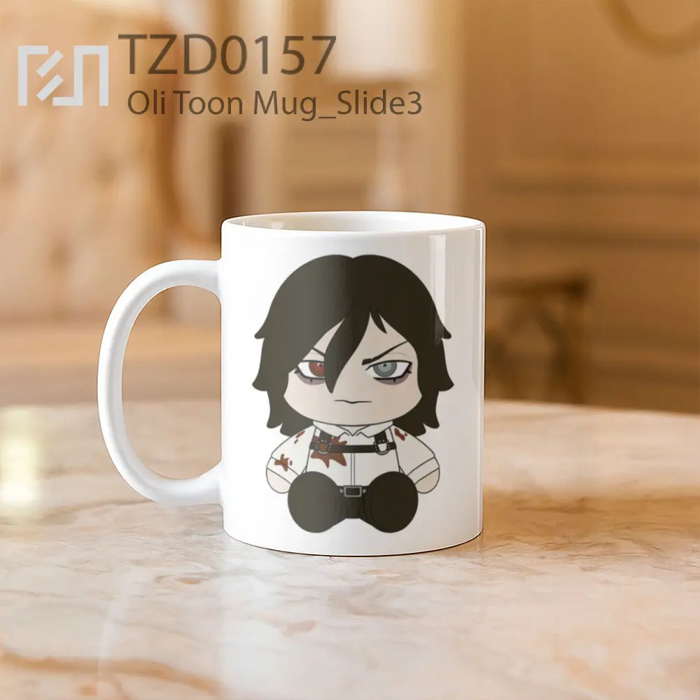 Oli Toon Mug - All-side / Desain