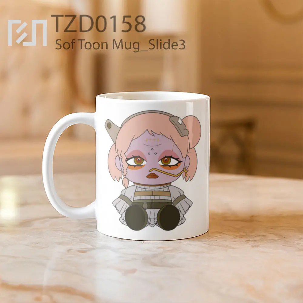 Sof Toon Mug - All-side / Desain