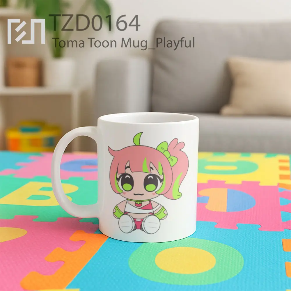 Toma Toon Mug - All-side / Desain