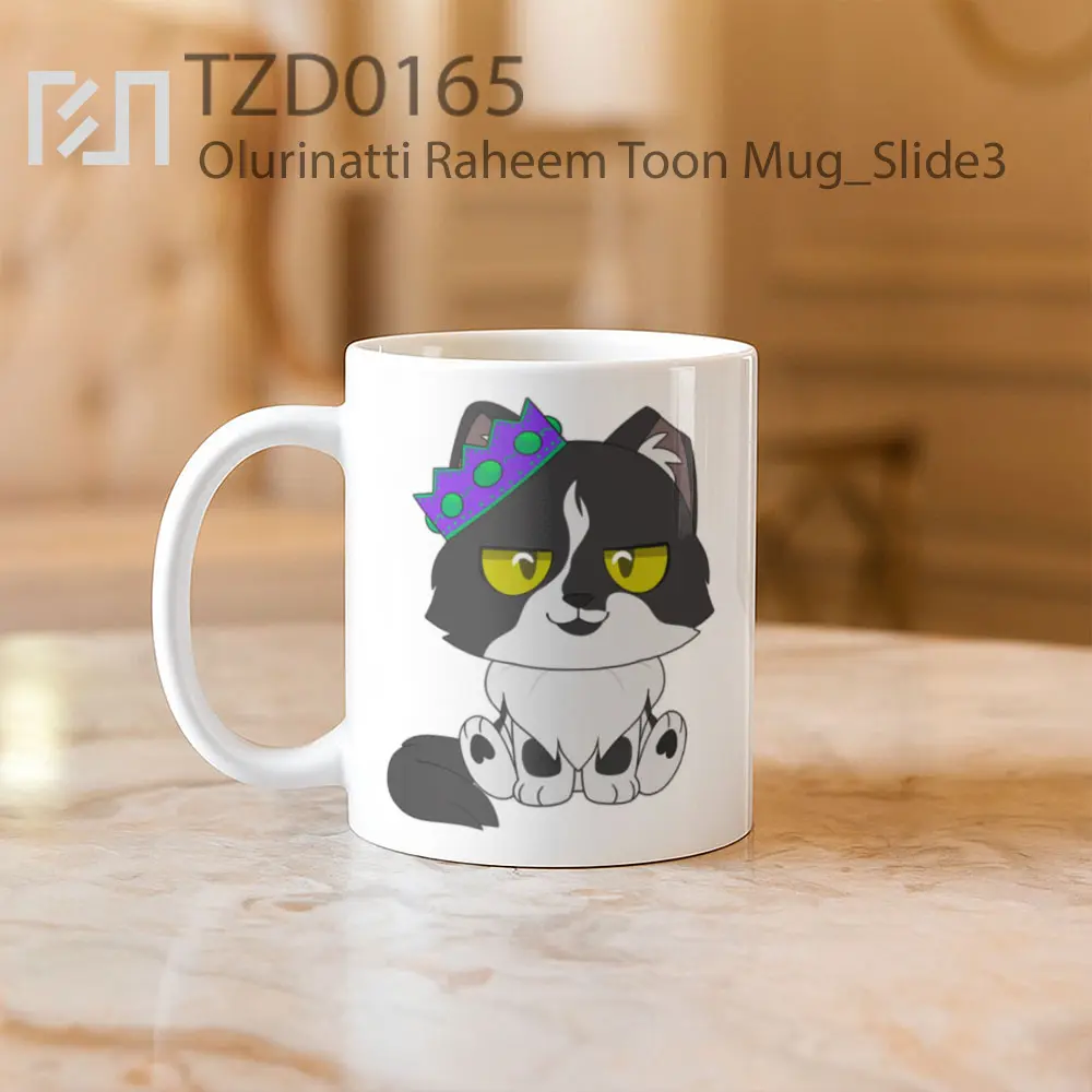 Olurinatti Raheem Toon Mug - All-side / Desain