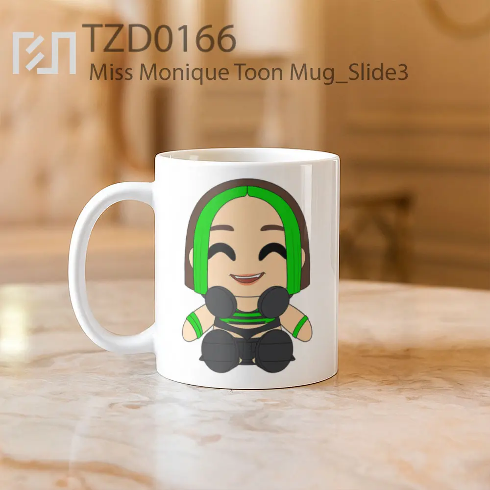 Miss Monique Toon Mug - All-side / Desain