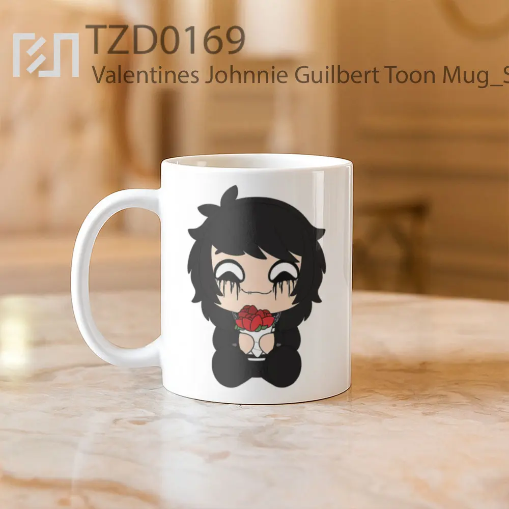 Valentines Johnnie Guilbert Toon Mug - All-side / Desain