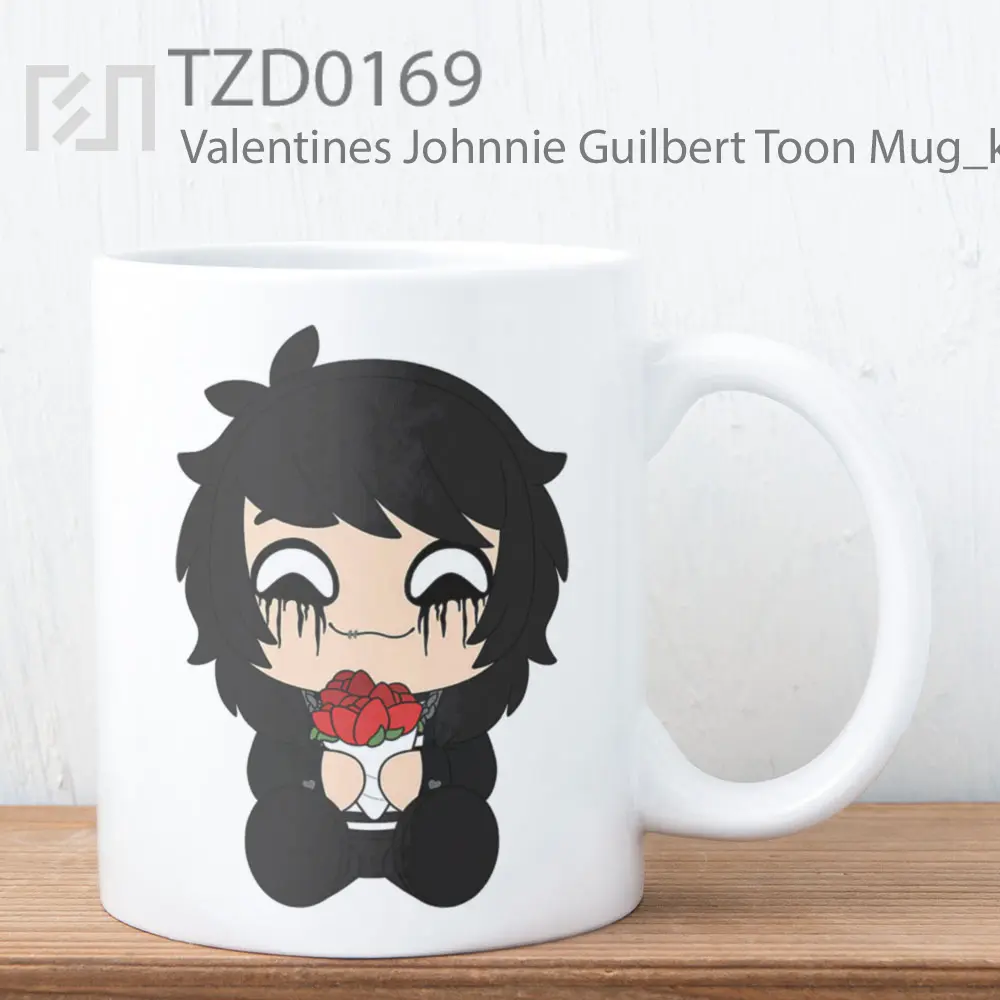 Valentines Johnnie Guilbert Toon Mug