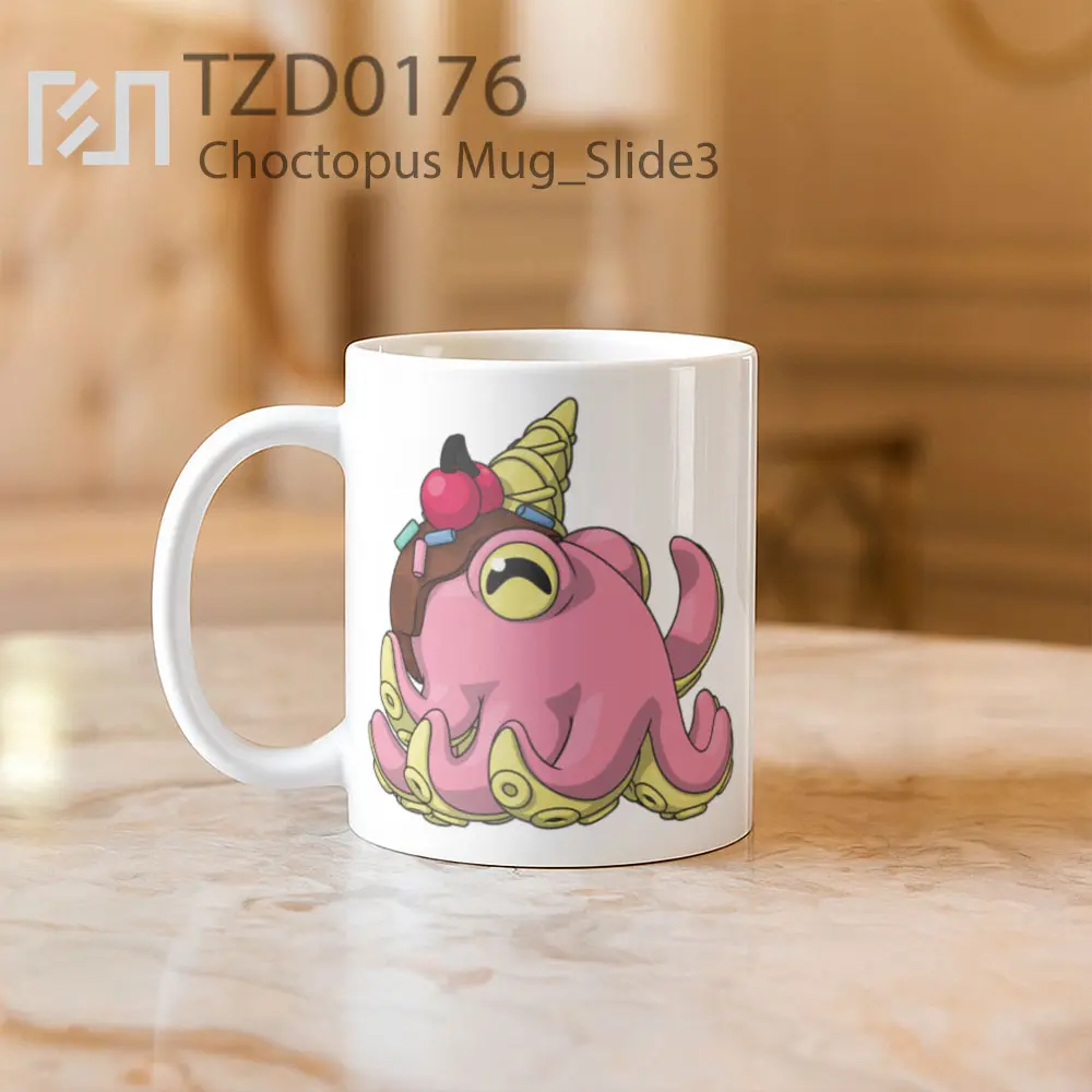 Choctopus Mug - All-side / Desain