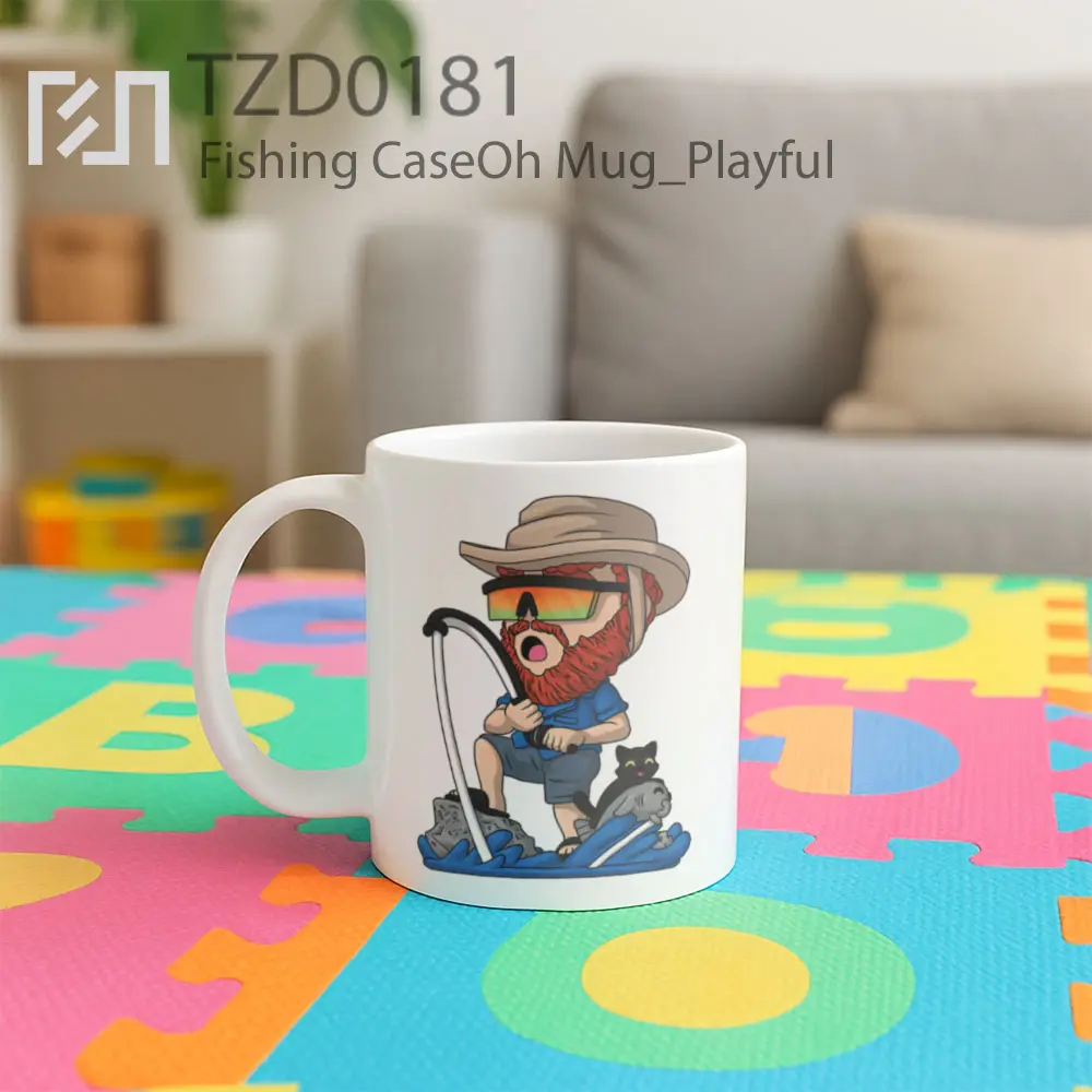 Fishing CaseOh Mug - All-side / Desain