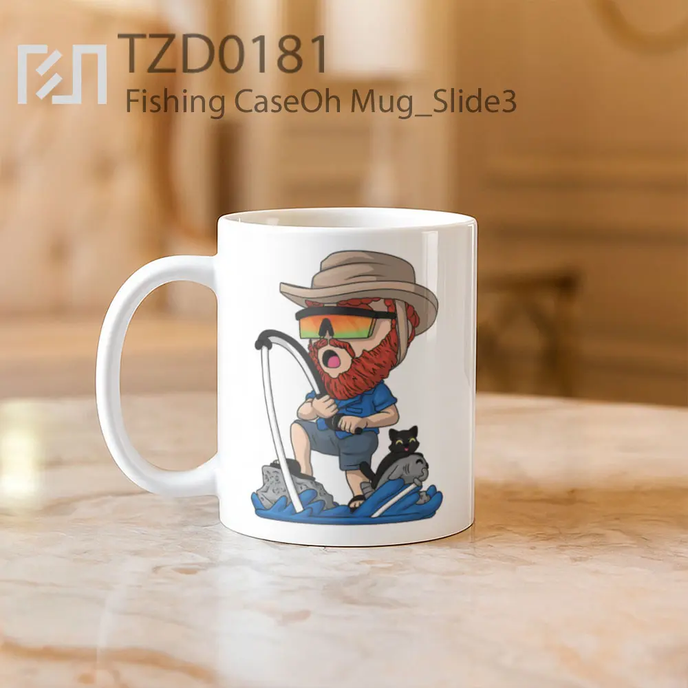 Fishing CaseOh Mug - All-side / Desain