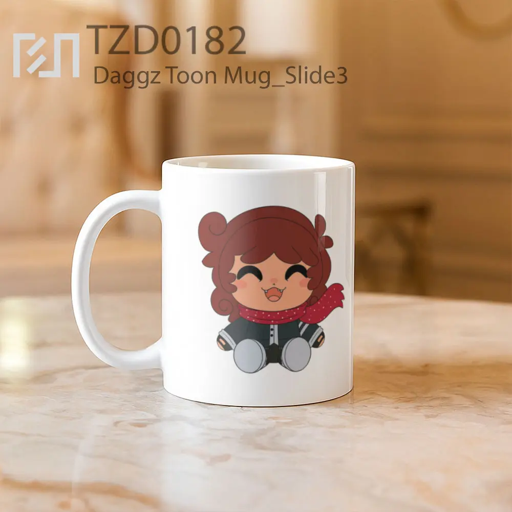 Daggz Toon Mug - All-side / Desain