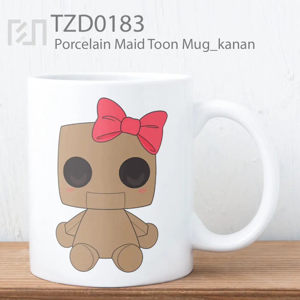 Porcelain Maid Toon Mug