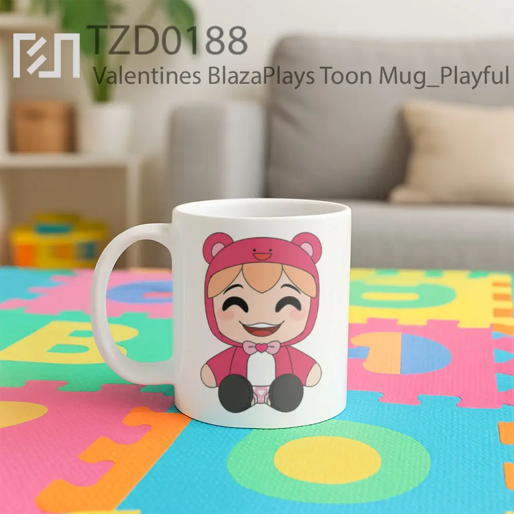 Valentines BlazaPlays Toon Mug - All-side / Desain