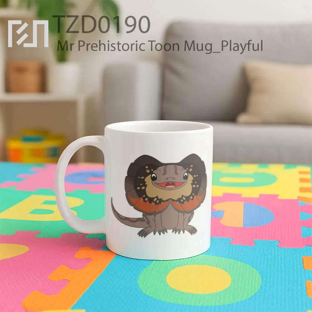 Mr Prehistoric Toon Mug - All-side / Desain
