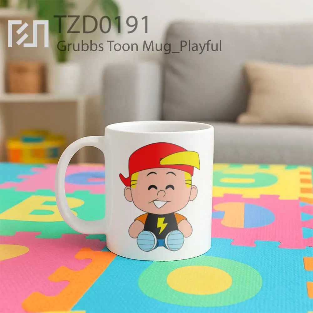 Grubbs Toon Mug - All-side / Desain
