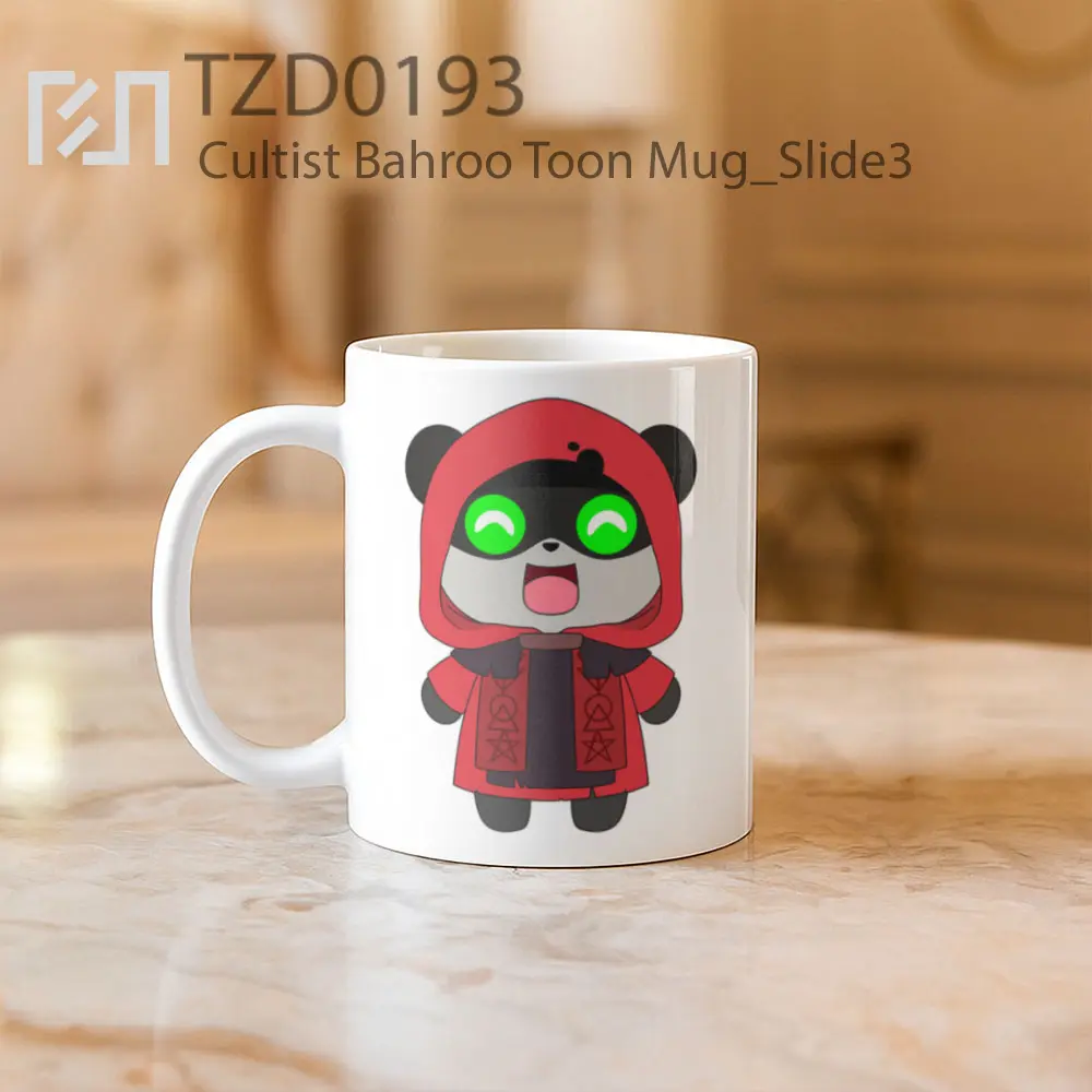 Cultist Bahroo Toon Mug - All-side / Desain