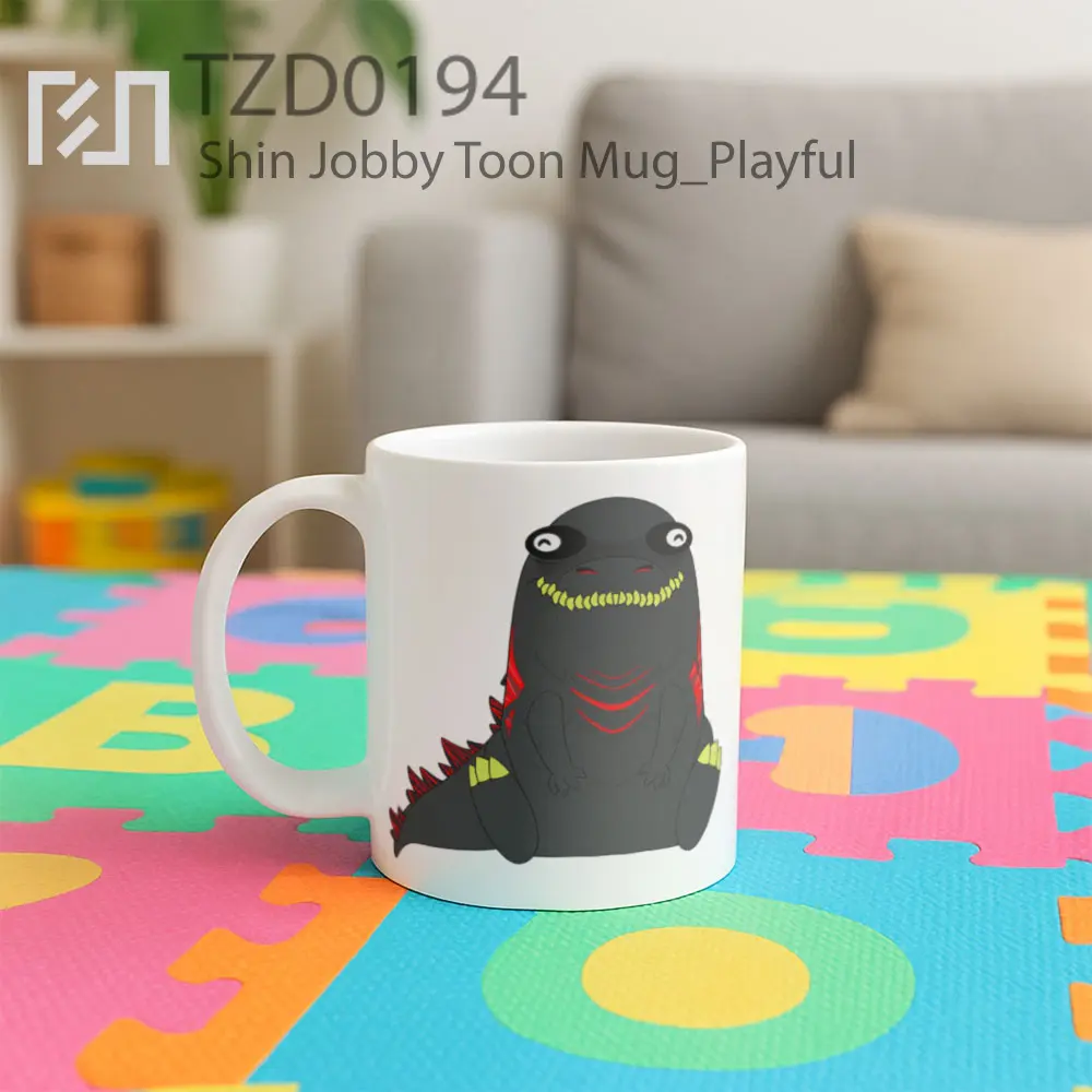 Shin Jobby Toon Mug - All-side / Desain