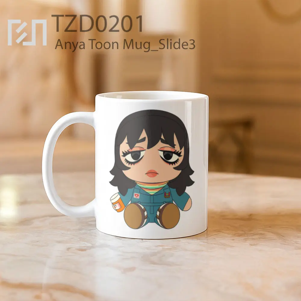 Anya Toon Mug - All-side / Desain