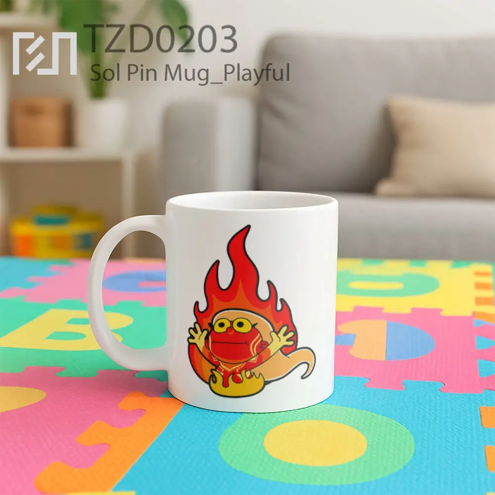 Sol Pin Mug - All-side / Desain