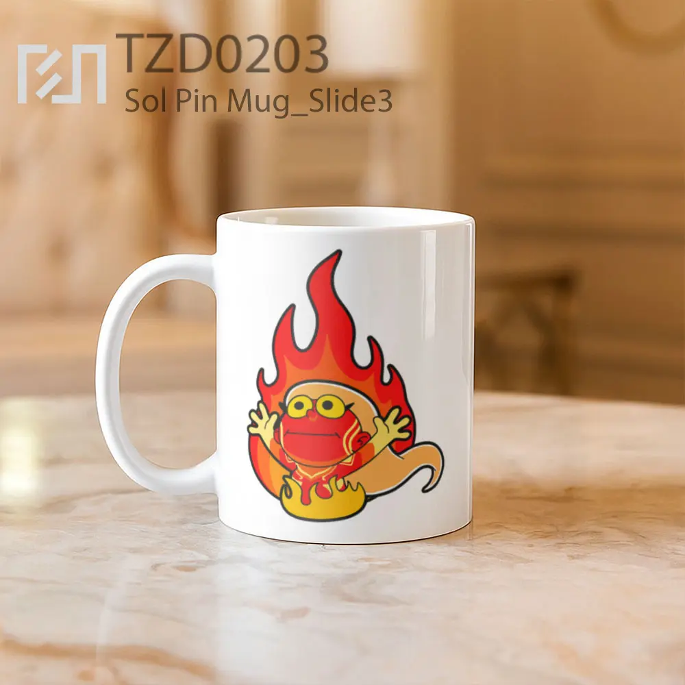 Sol Pin Mug - All-side / Desain