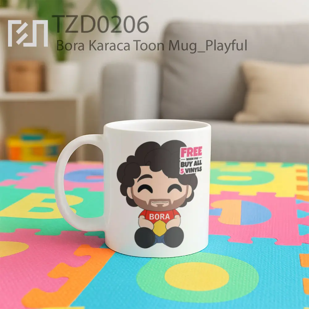 Bora Karaca Toon Mug - All-side / Desain
