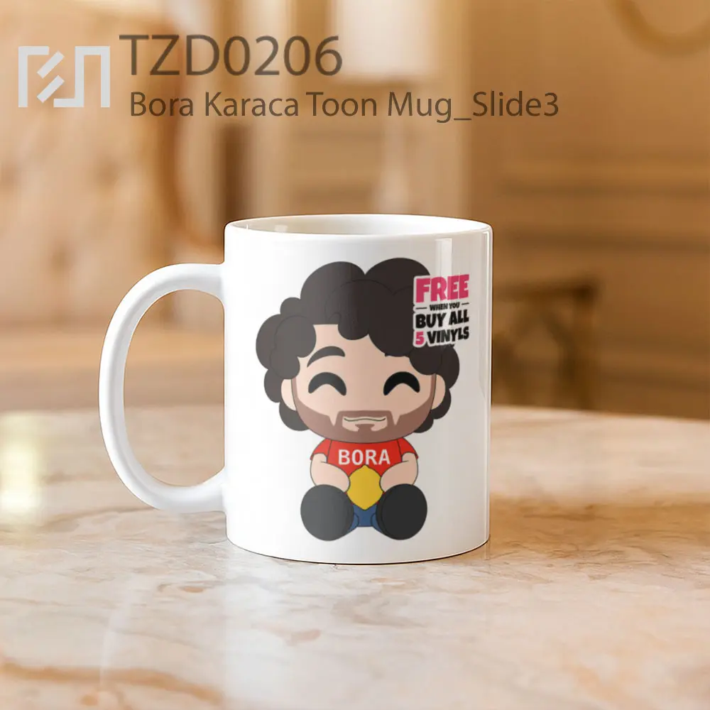 Bora Karaca Toon Mug - All-side / Desain
