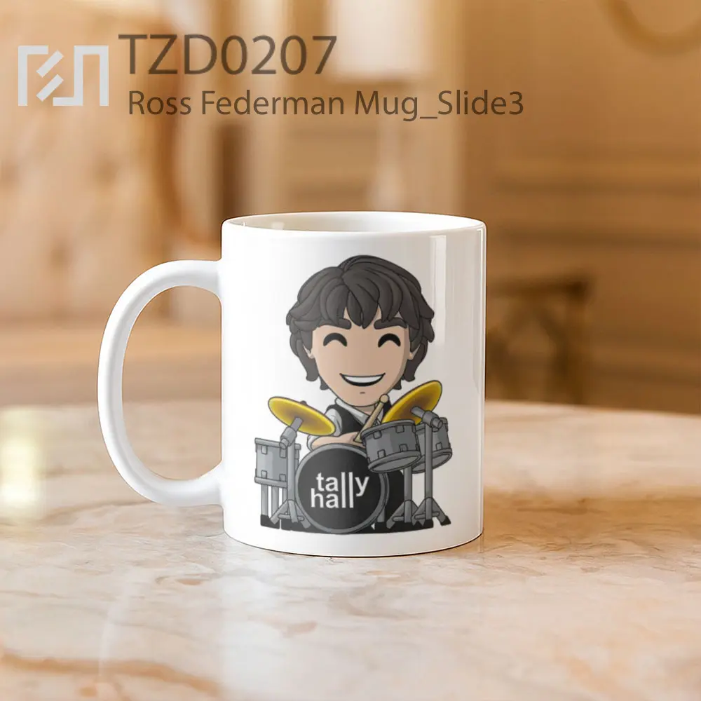 Ross Federman Mug - All-side / Desain