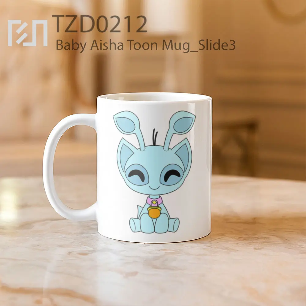 Baby Aisha Toon Mug - All-side / Desain