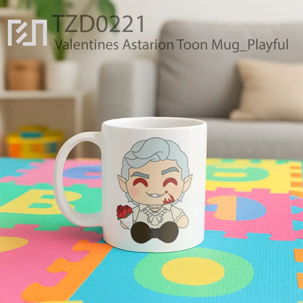 Valentines Astarion Toon Mug - All-side / Desain