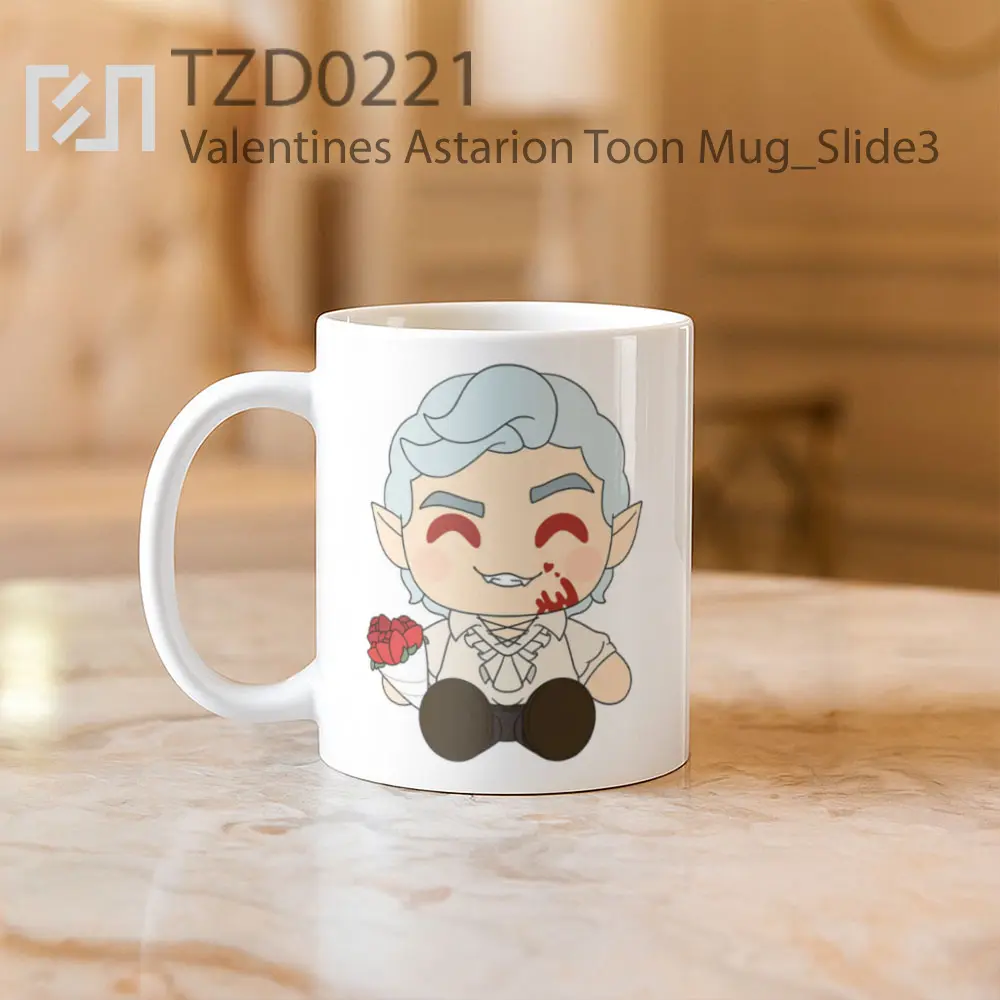 Valentines Astarion Toon Mug - All-side / Desain