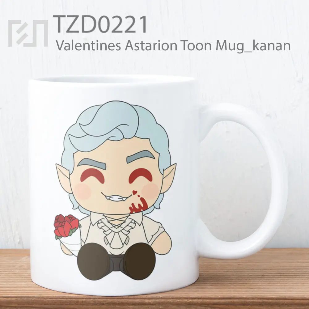 Valentines Astarion Toon Mug
