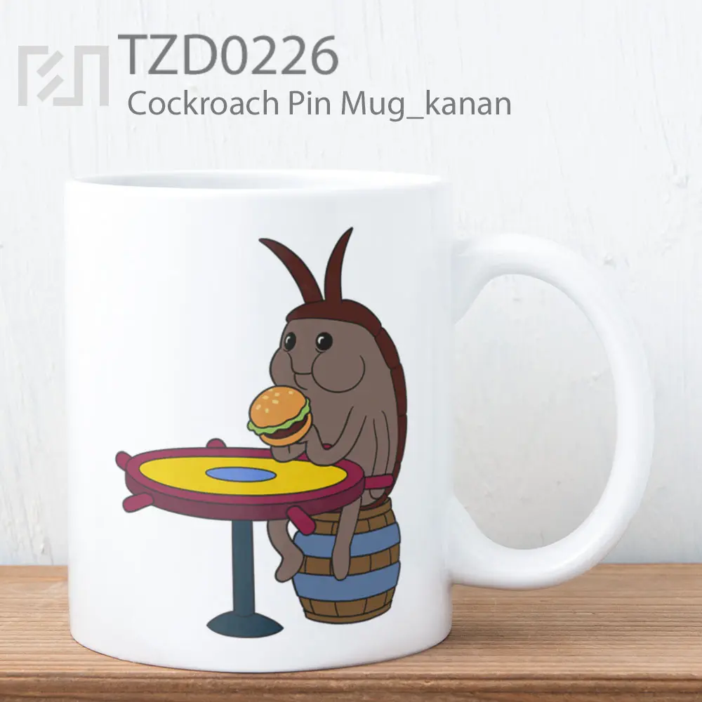 Cockroach Pin Mug