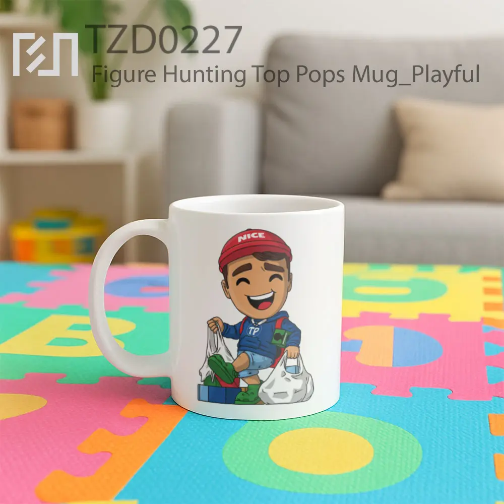 Figure Hunting Top Pops Mug - All-side / Desain