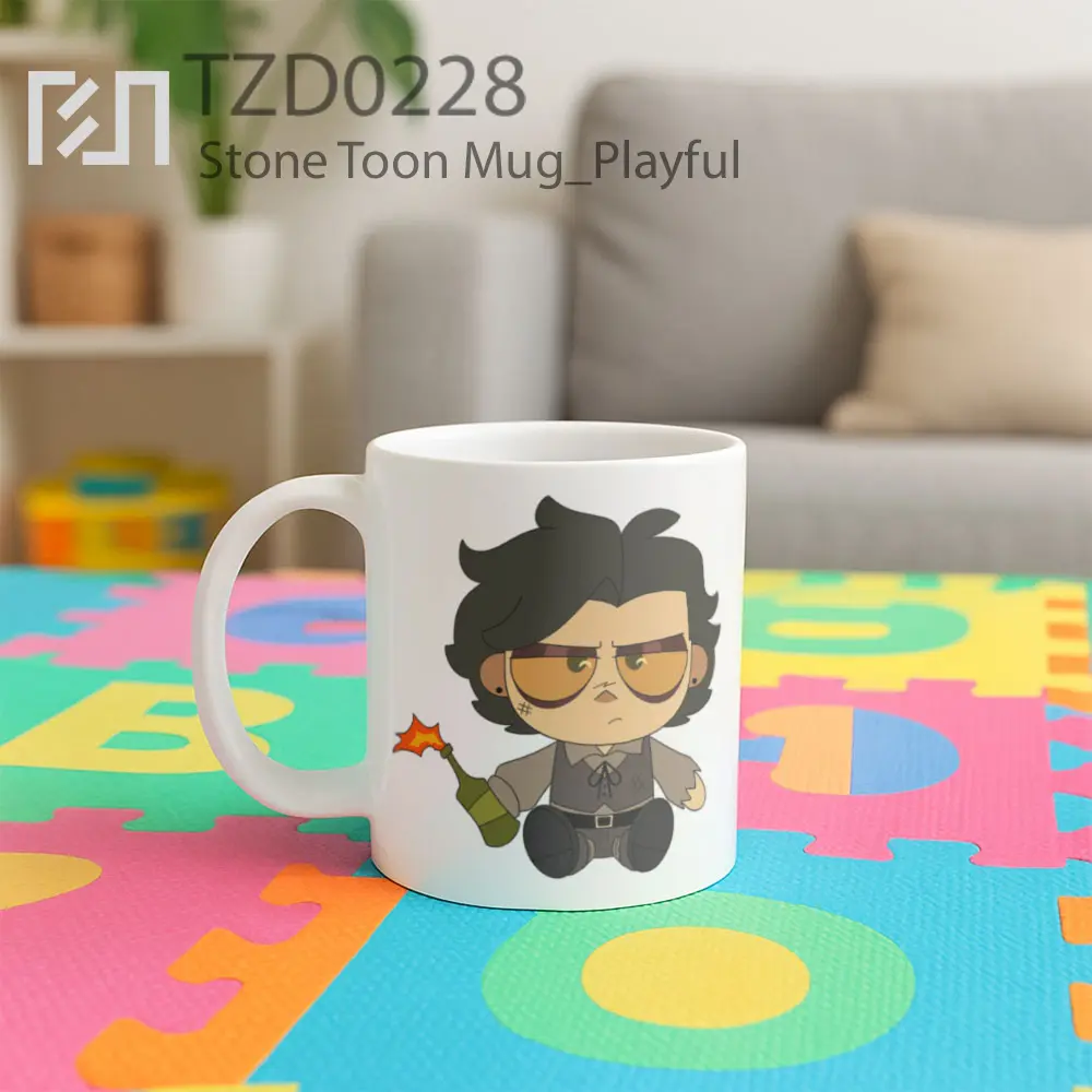 Stone Toon Mug - All-side / Desain