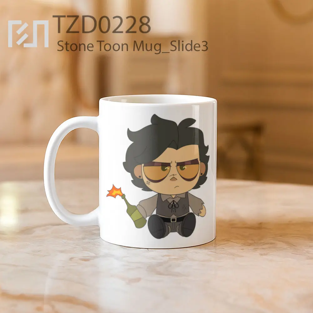 Stone Toon Mug - All-side / Desain