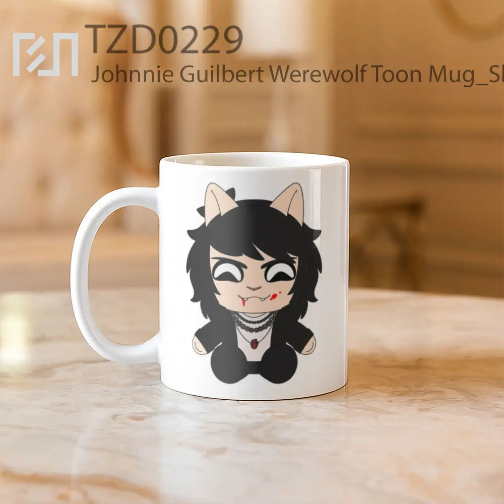Johnnie Guilbert Werewolf Toon Mug - All-side / Desain