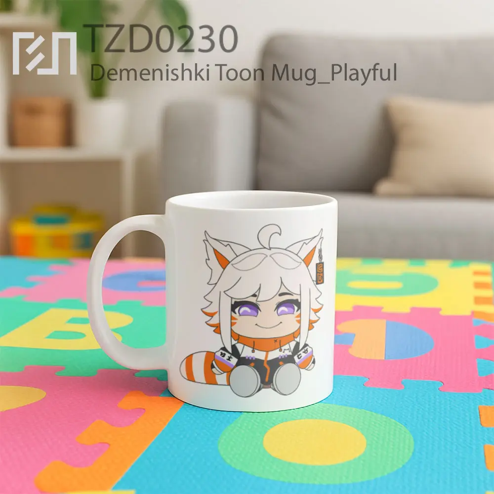 Demenishki Toon Mug - All-side / Desain