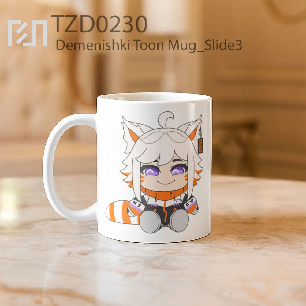 Demenishki Toon Mug - All-side / Desain