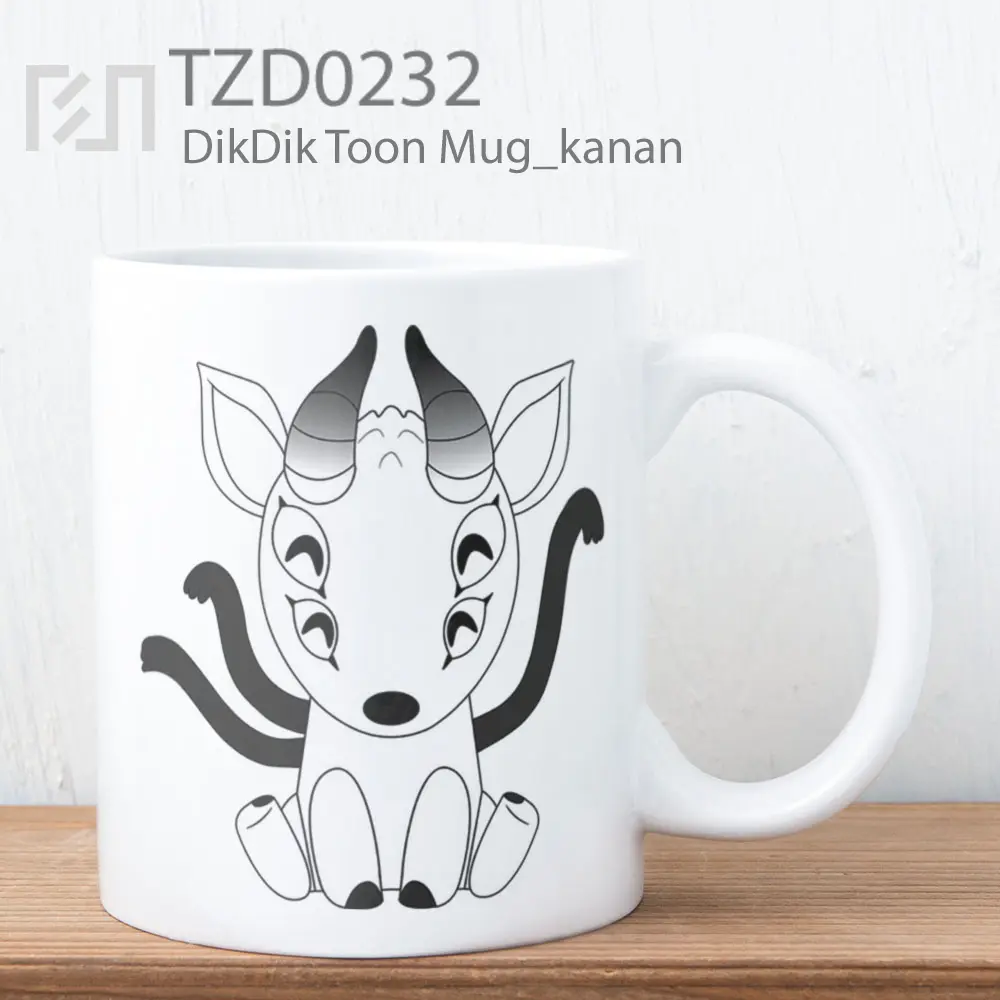 DikDik Toon Mug