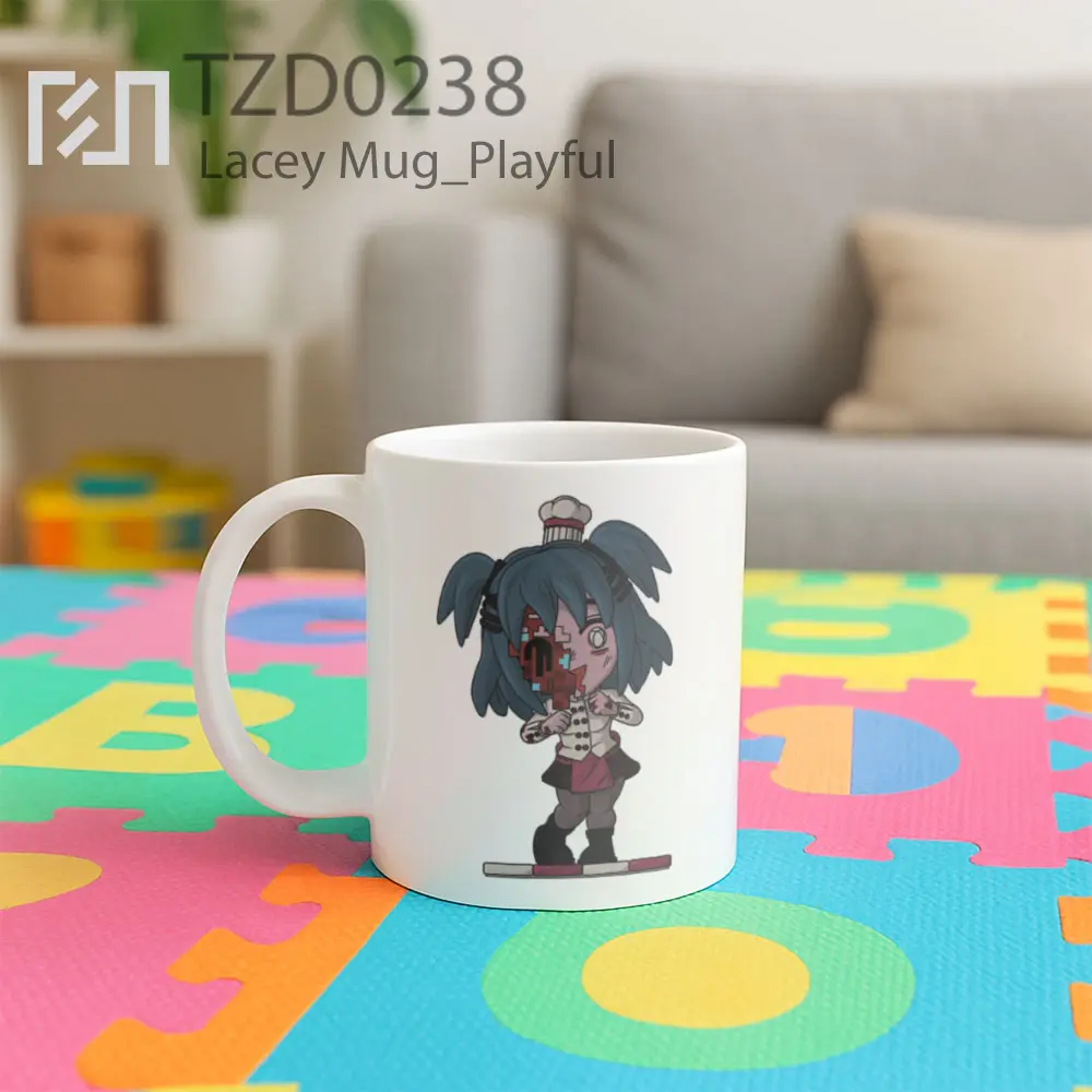 Lacey Mug - All-side / Desain