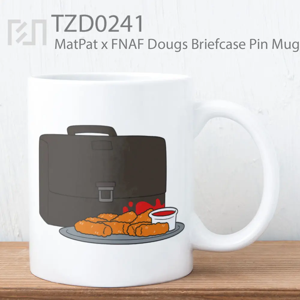 MatPat x FNAF Dougs Briefcase Pin Mug