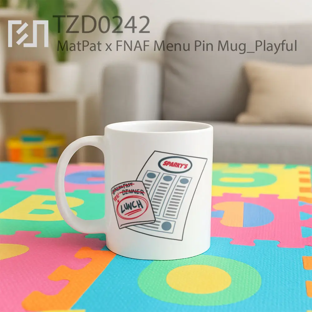 MatPat x FNAF Menu Pin Mug - All-side / Desain