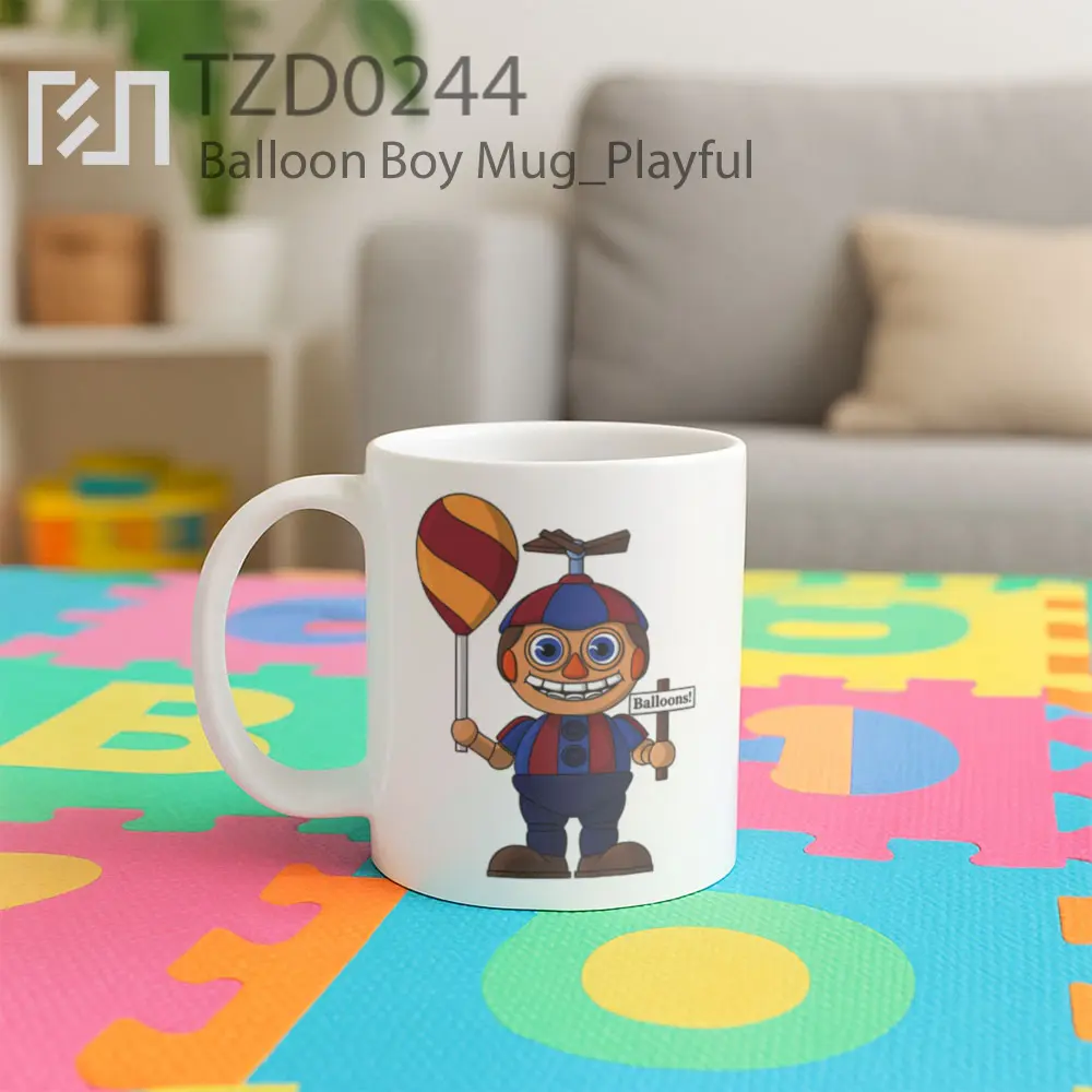 Balloon Boy Mug - All-side / Desain