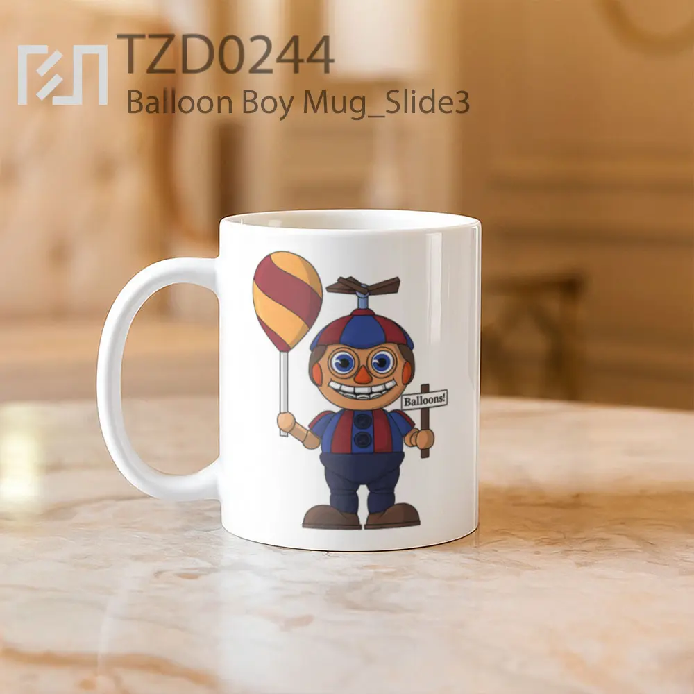 Balloon Boy Mug - All-side / Desain